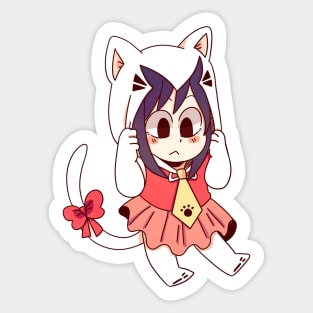 Wendy in Carla onesie Sticker